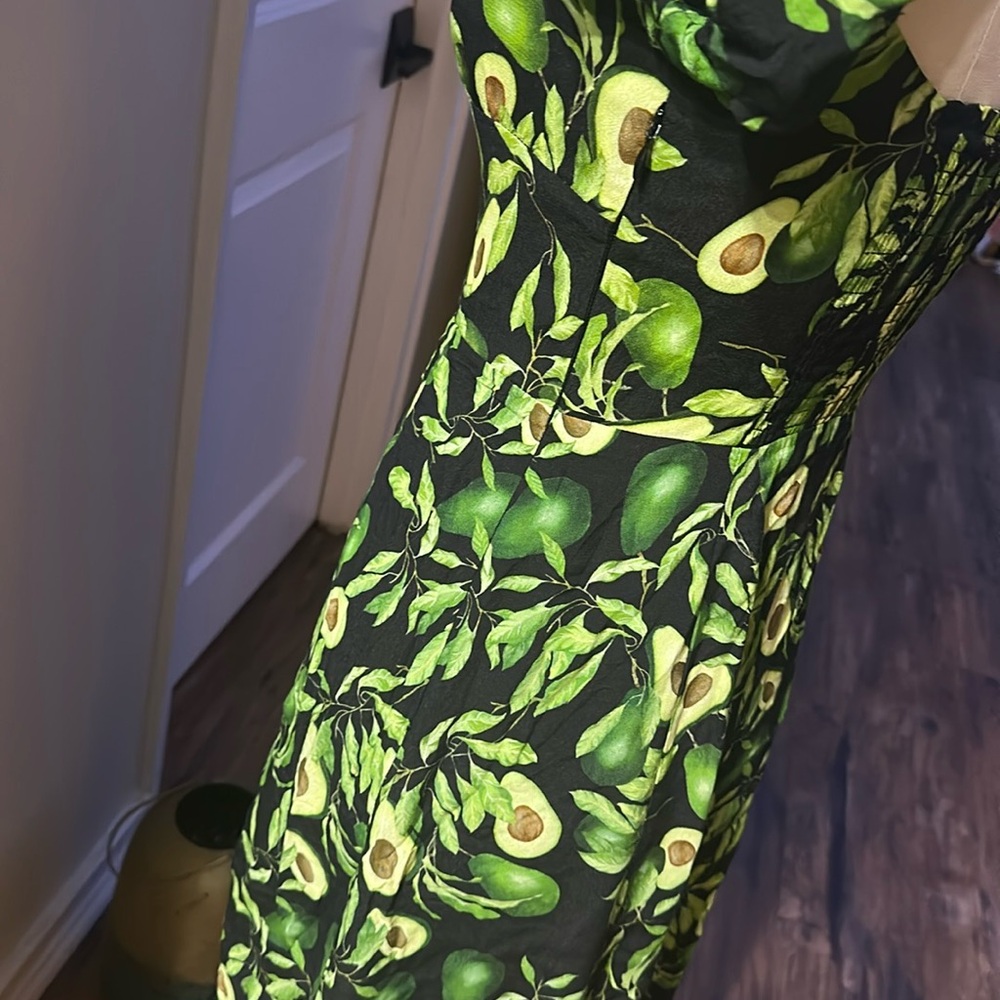 Wilfred avocado printPrint Women's Dress - Picture 2 of 11